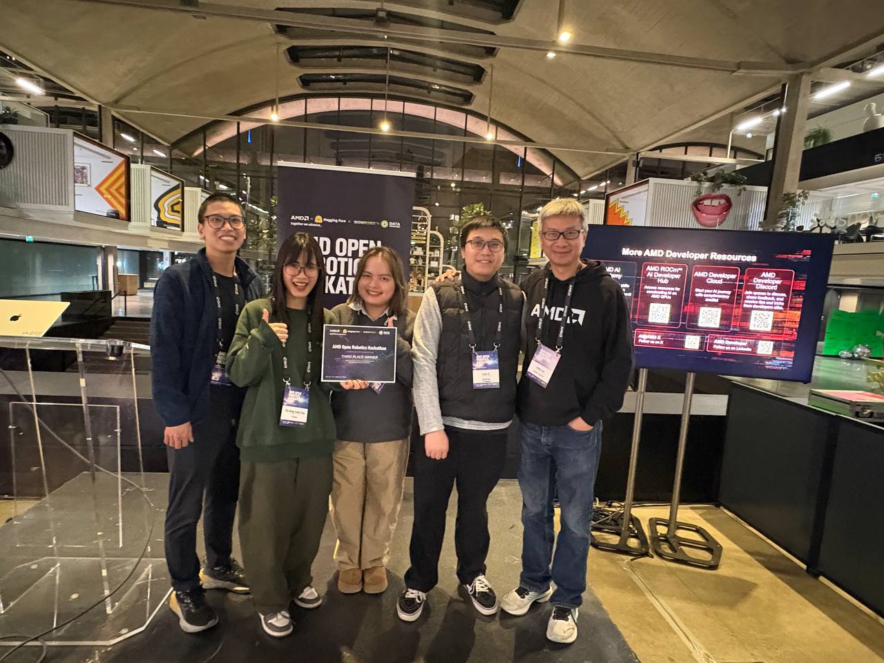 AMD Robotics Hackathon Award