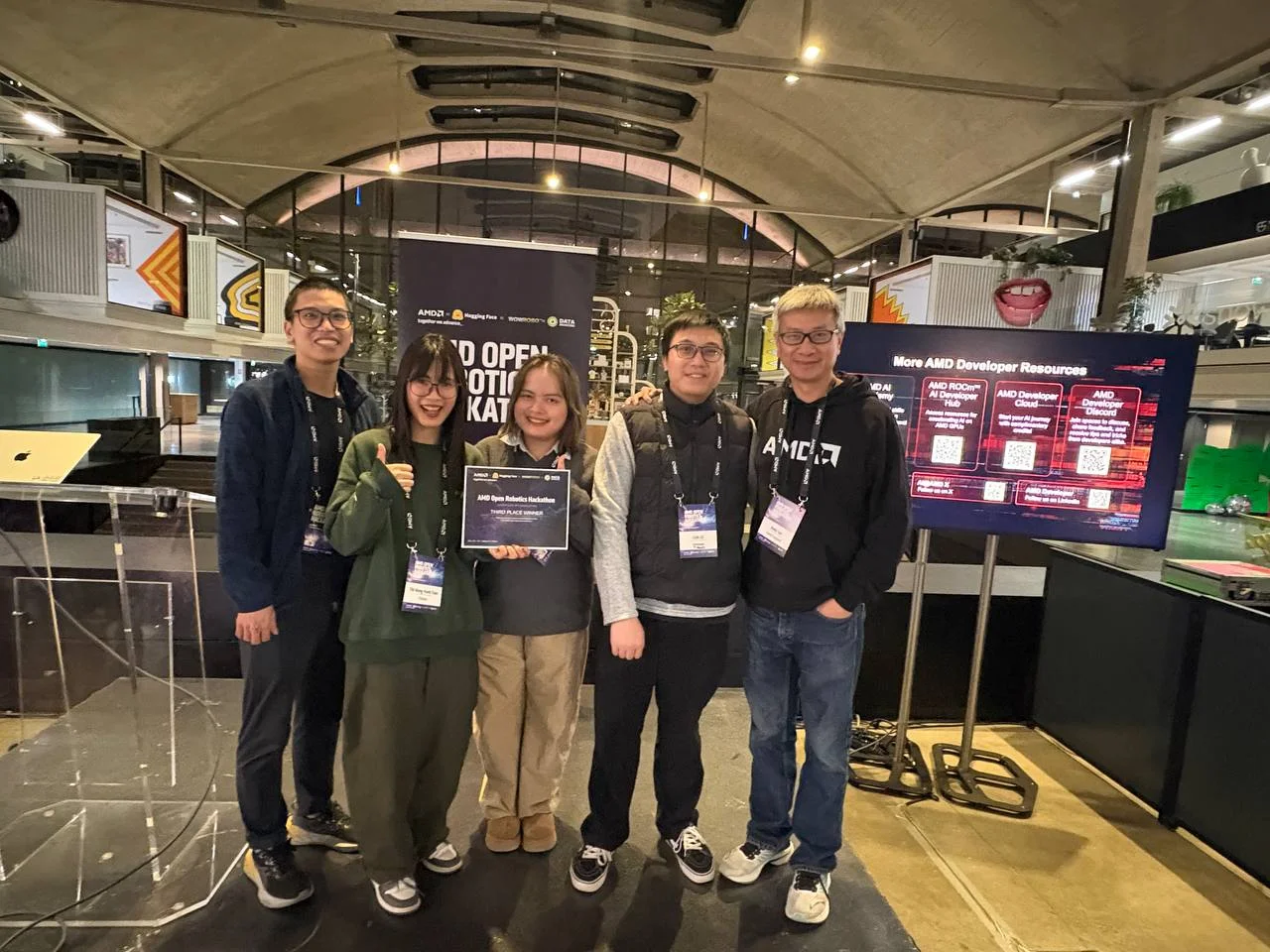 AMD Robotics Hackathon Award