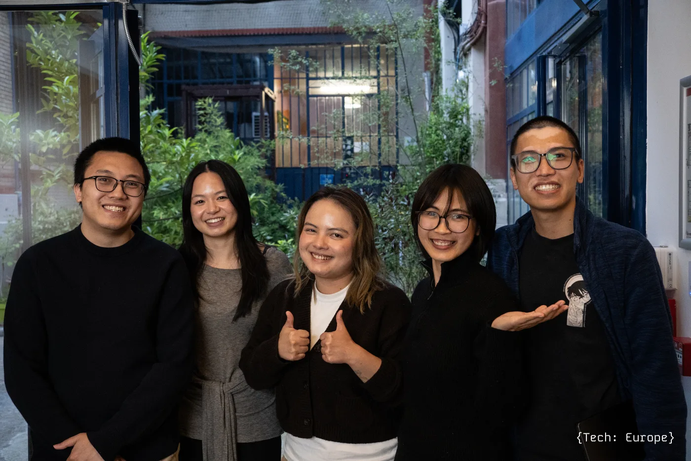 Team Tihado after the Paris AI Hackathon